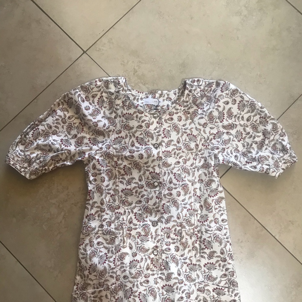 NWT Zara Girls Floral Printed Jumpsuit - Picture 5 of 10